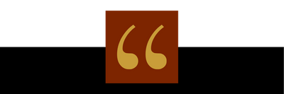 Quotation marks.