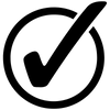 Icon of a check mark Icon of a check mark