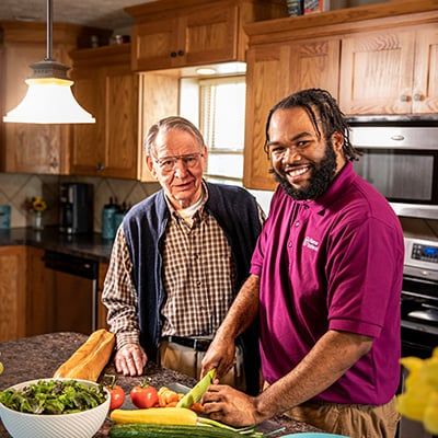 cooking and caring