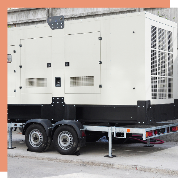 A large commercial generator 