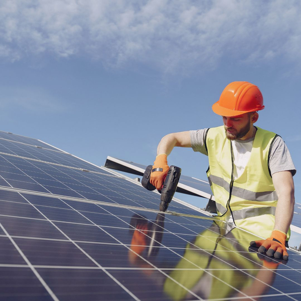 solar panel installation