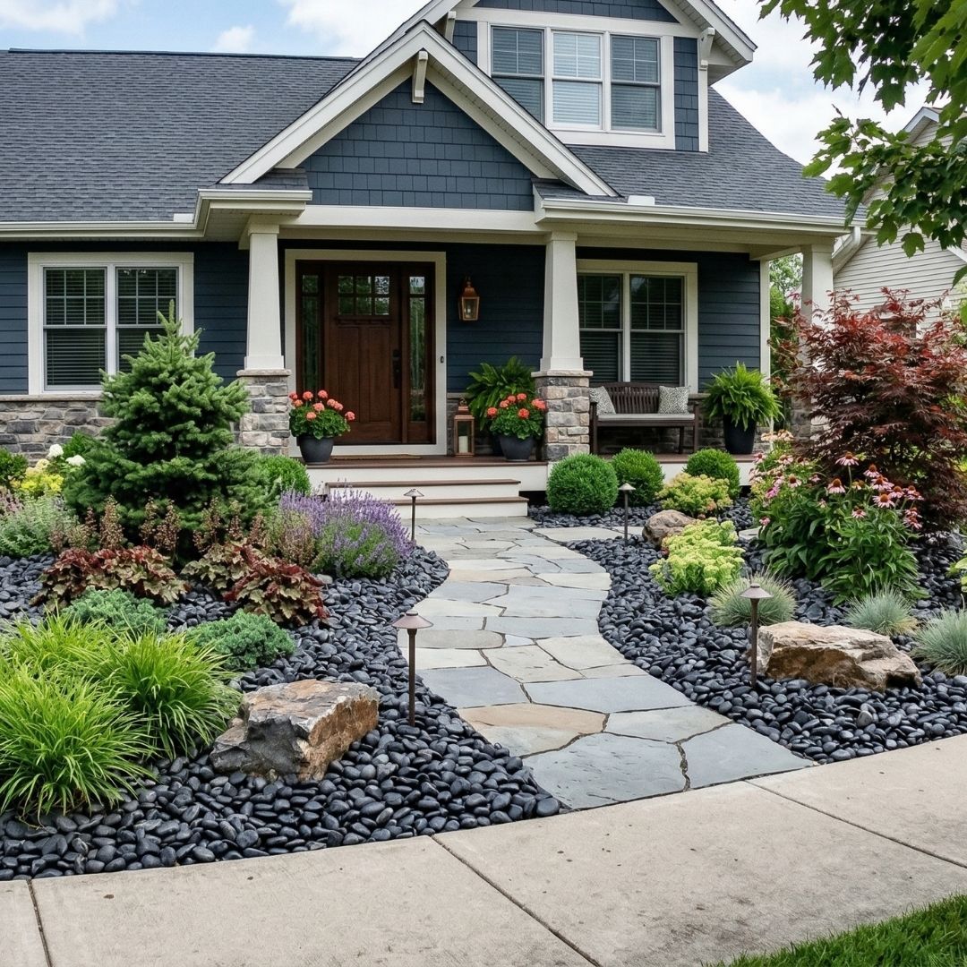 Landscape with rocks
