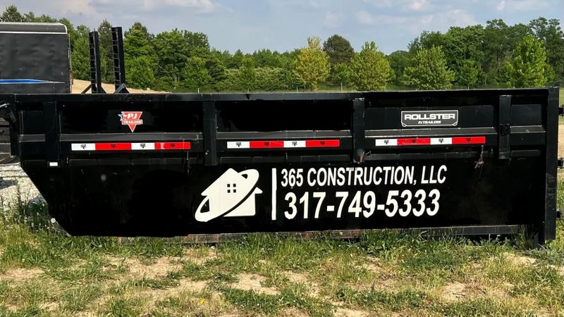 dumpster rental from 365 Construction