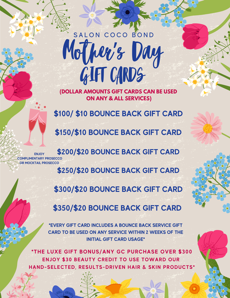 Mother’s Day Gift Card Specials