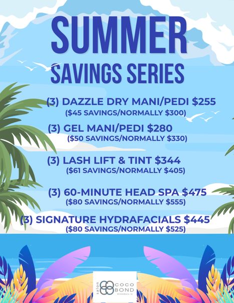 Summer Savings Series