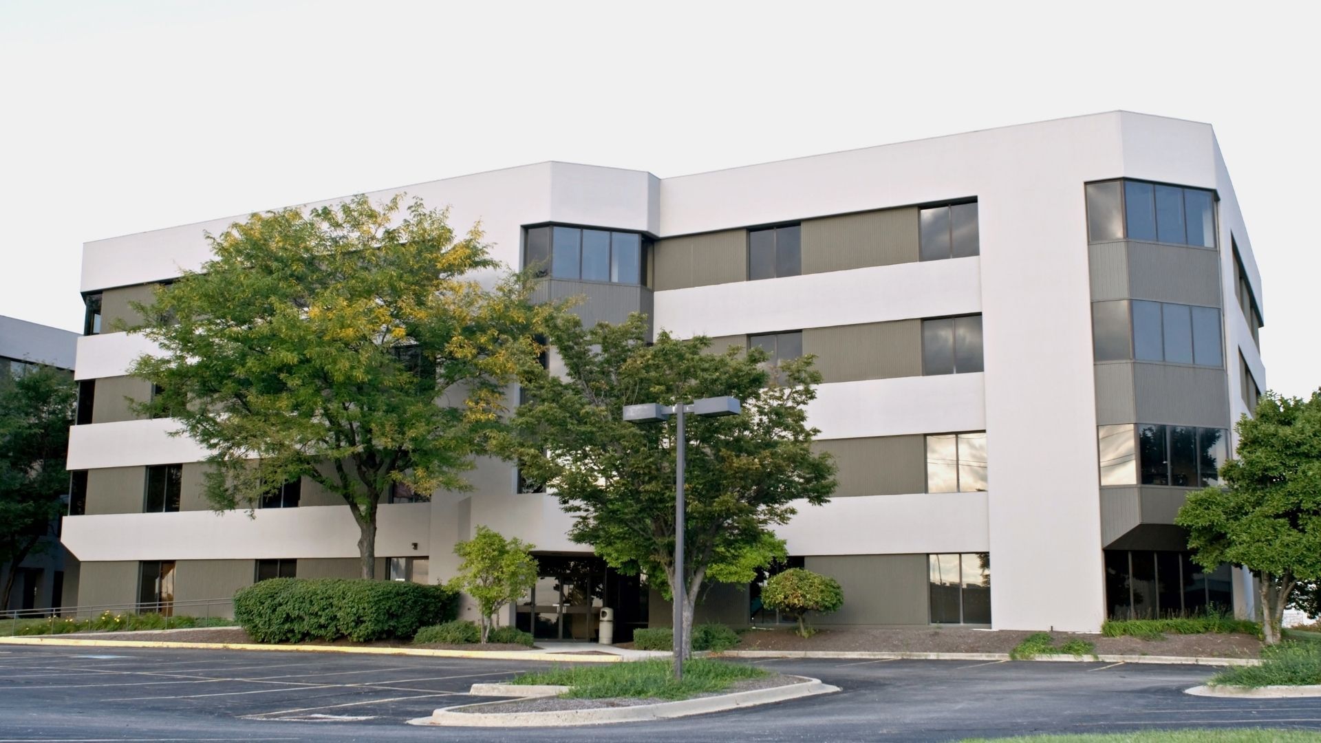 Commercial building exterior