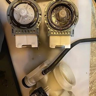 Samsung Washer Drain Pump Old/New
