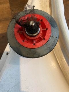 Drum Roller Seized from Hair