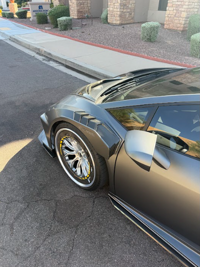 ceramic coating on sports car