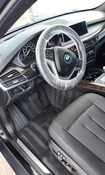 BMW interior.