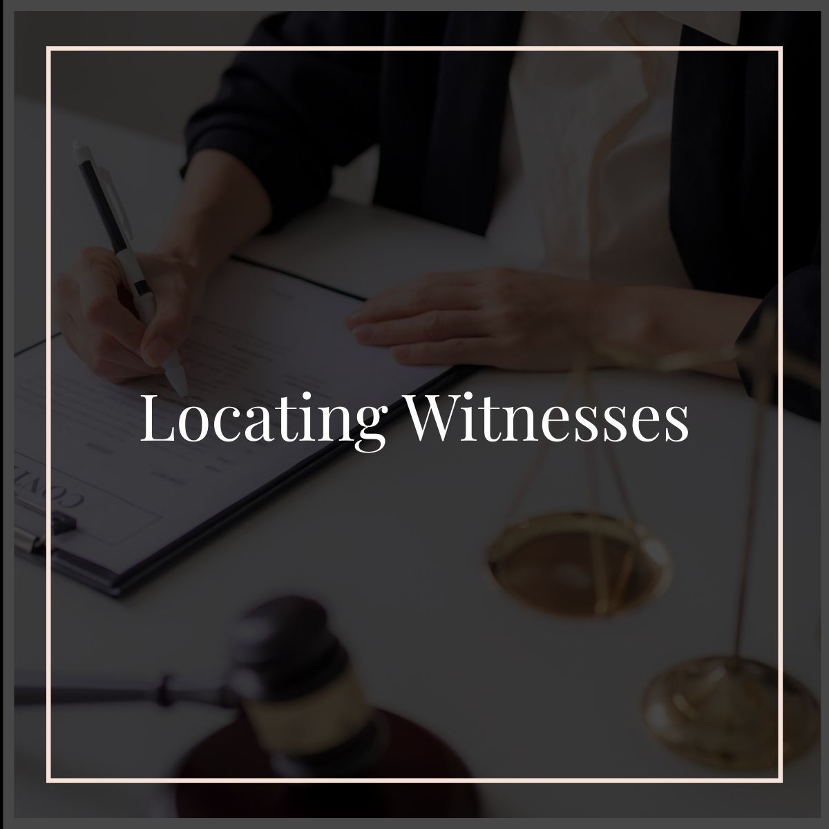 Locating Witnesses