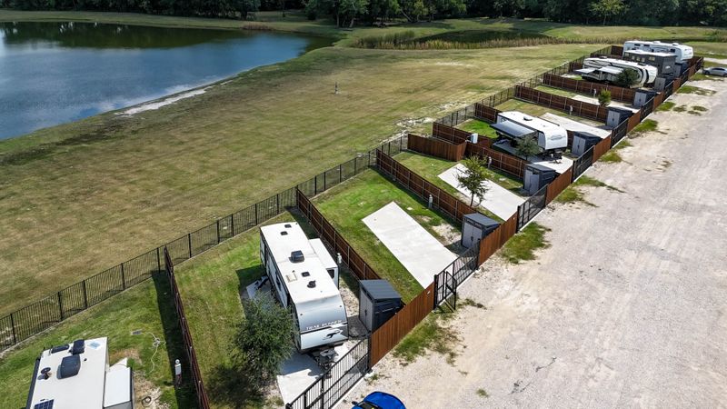 Holiday Road RV Park Fence and Gated Lots