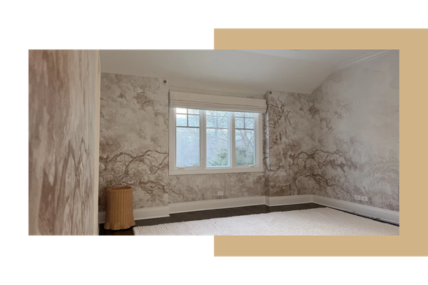 Professional wallpaper painting