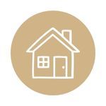 Residential wallpaper icon