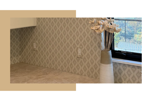 Backsplash kitchen wallpaper