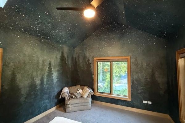 Nigh sky wallpaper design