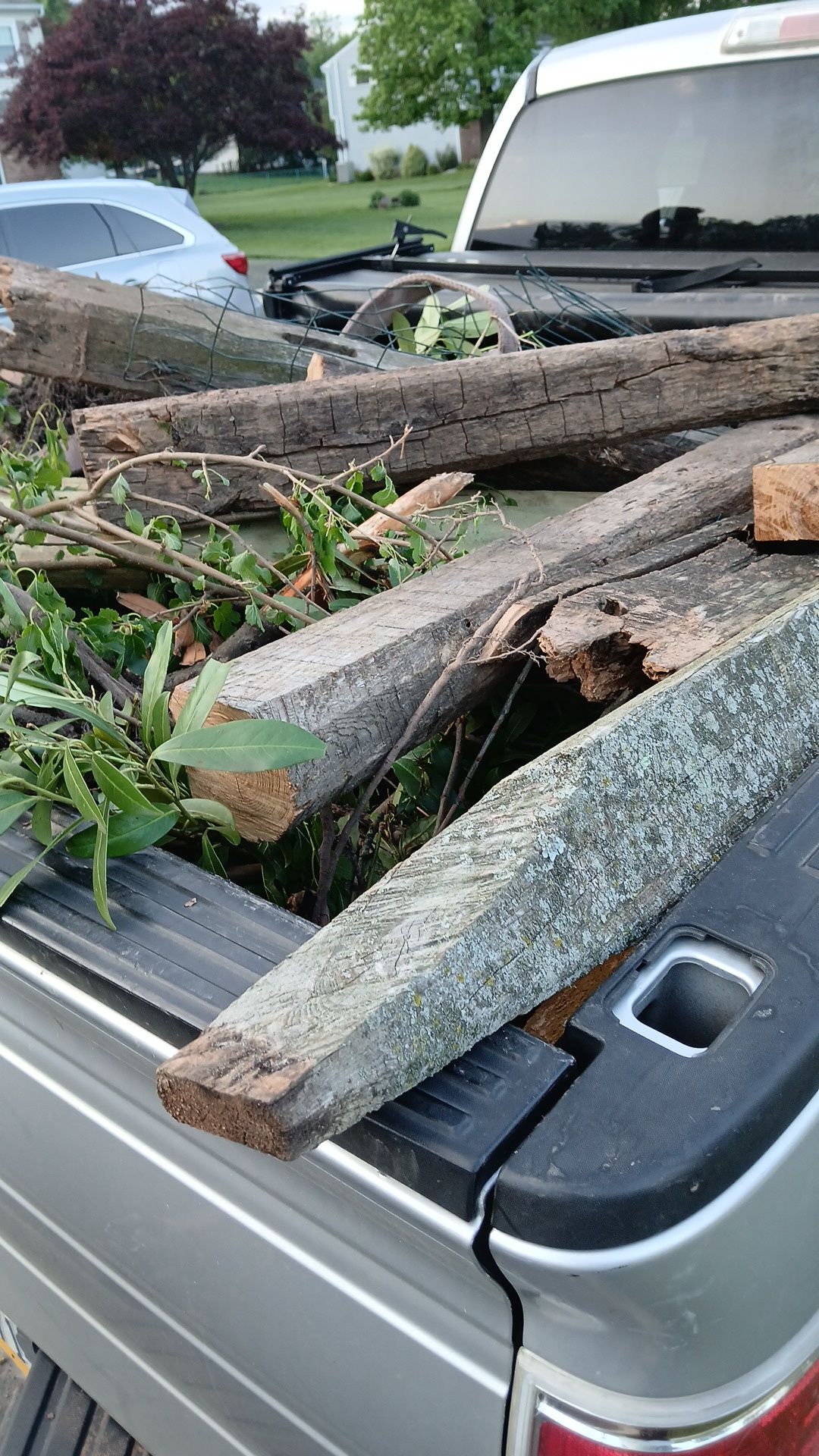 wood from fence 