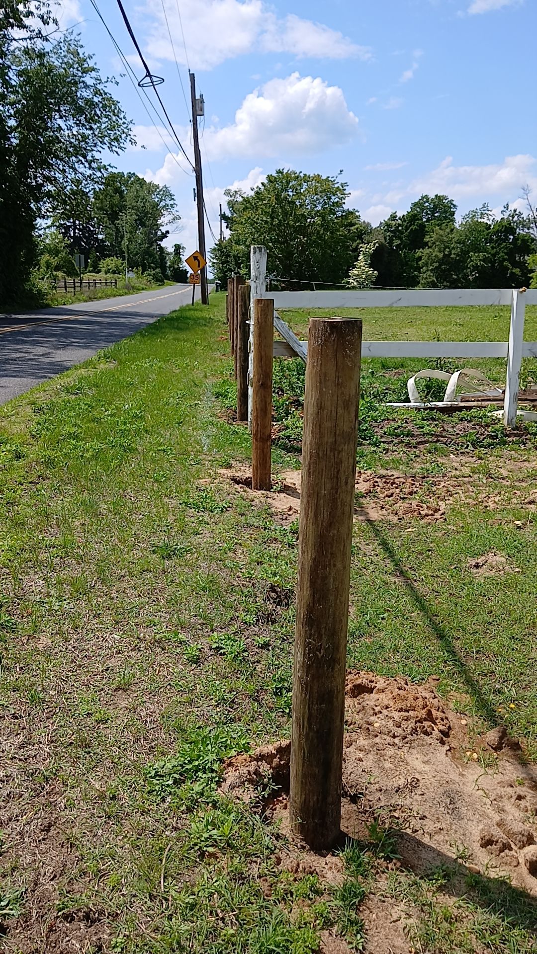 fence installation process