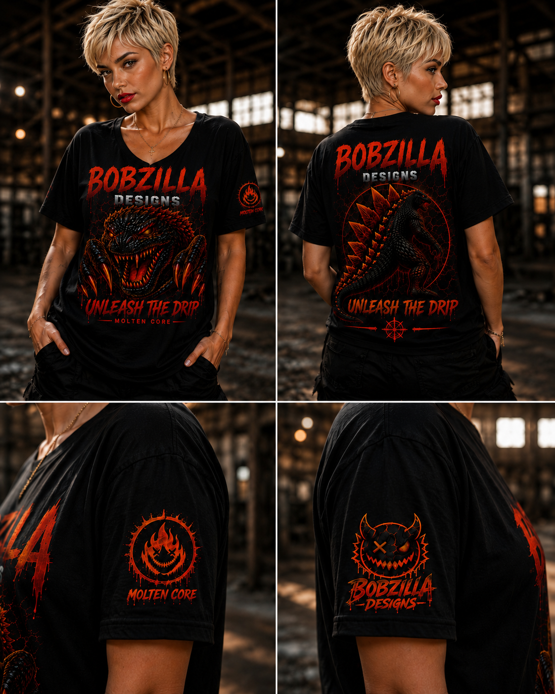 Unleash the Drip T-Shirt Model-1.png