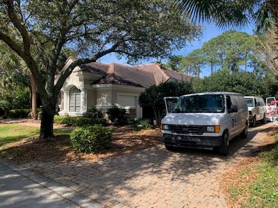 DryTech Vans at a Home