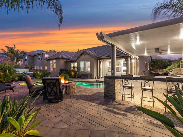 stunning photography of a house with pool