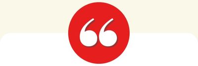 quotation mark icon quotation mark icon