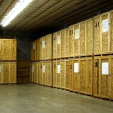 Storage space in warehouse