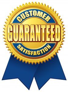 Customer Satisfaction Guaranteed