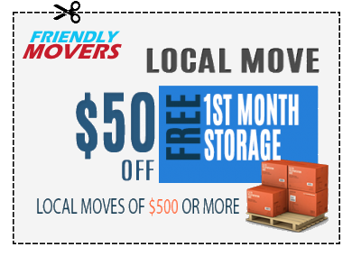 $50 off Local Move Coupon