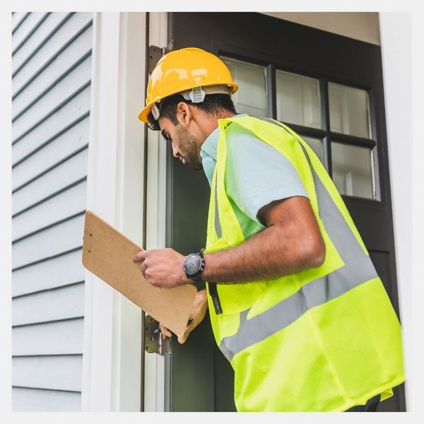 inspecting doors 