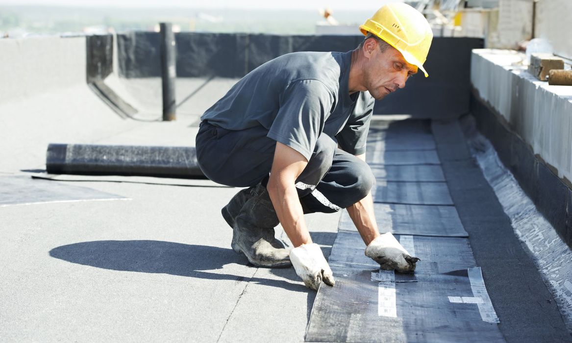 installation of commercial roof