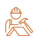 roof installer icon