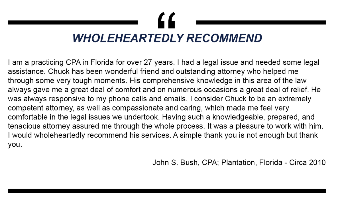 John S. Bush, CPA; Plantation, Florida - Circa 2010.png