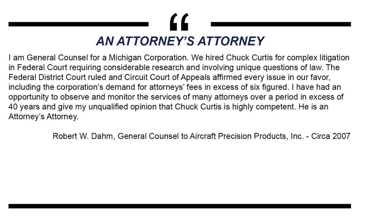 Robert W. Dahm, General Counsel to Aircraft Precision Products, Inc. - Circa 2007.png