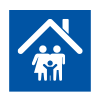 house with family icon
