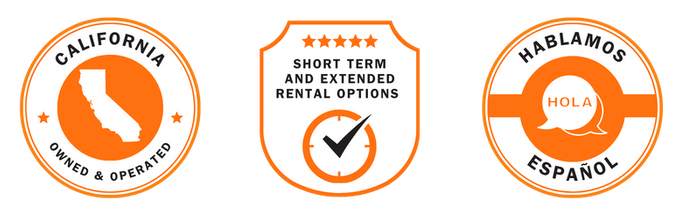 california owned & operated, short term and extended rental options, hablamos espanol