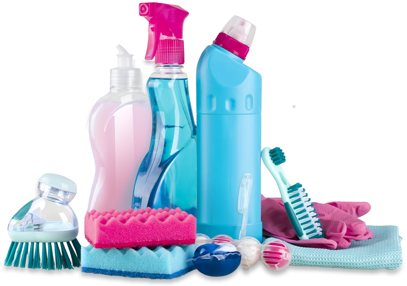 image of cleaning products