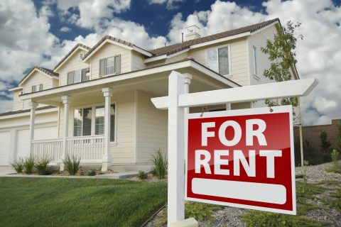 image of a for rent sign