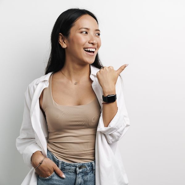happy woman