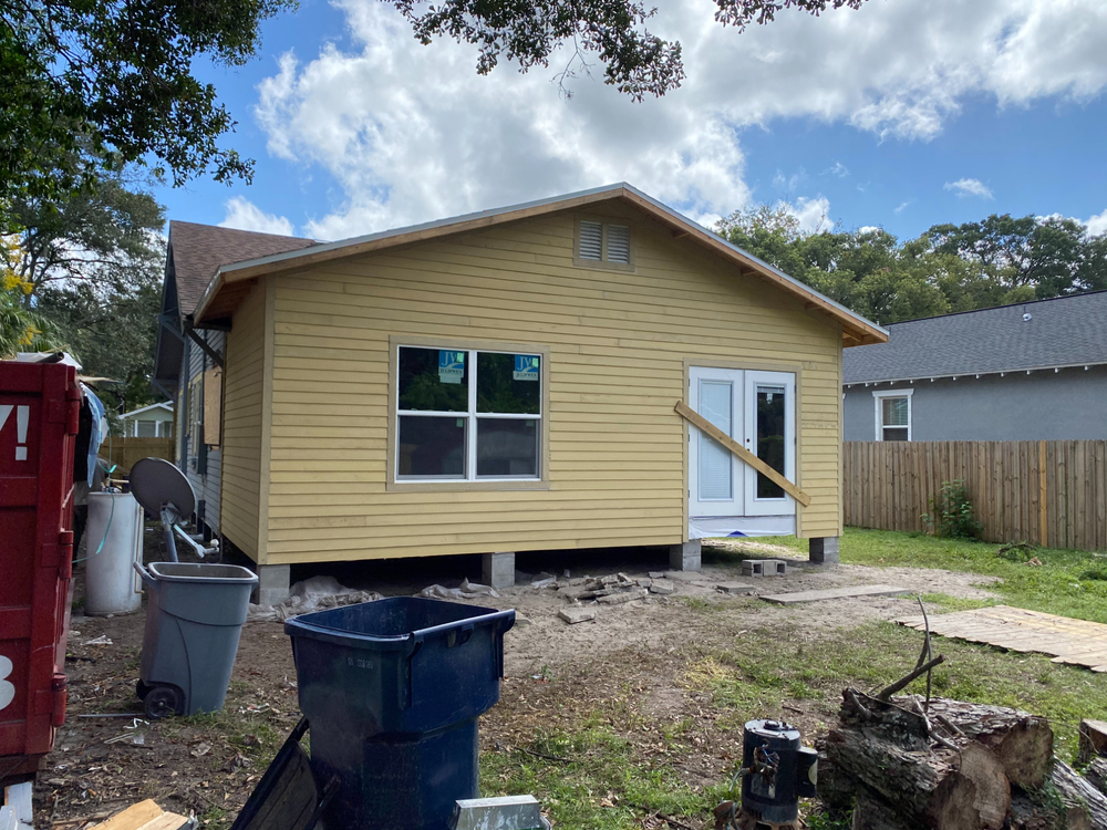 home with new windows and doors