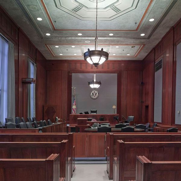 Court room.