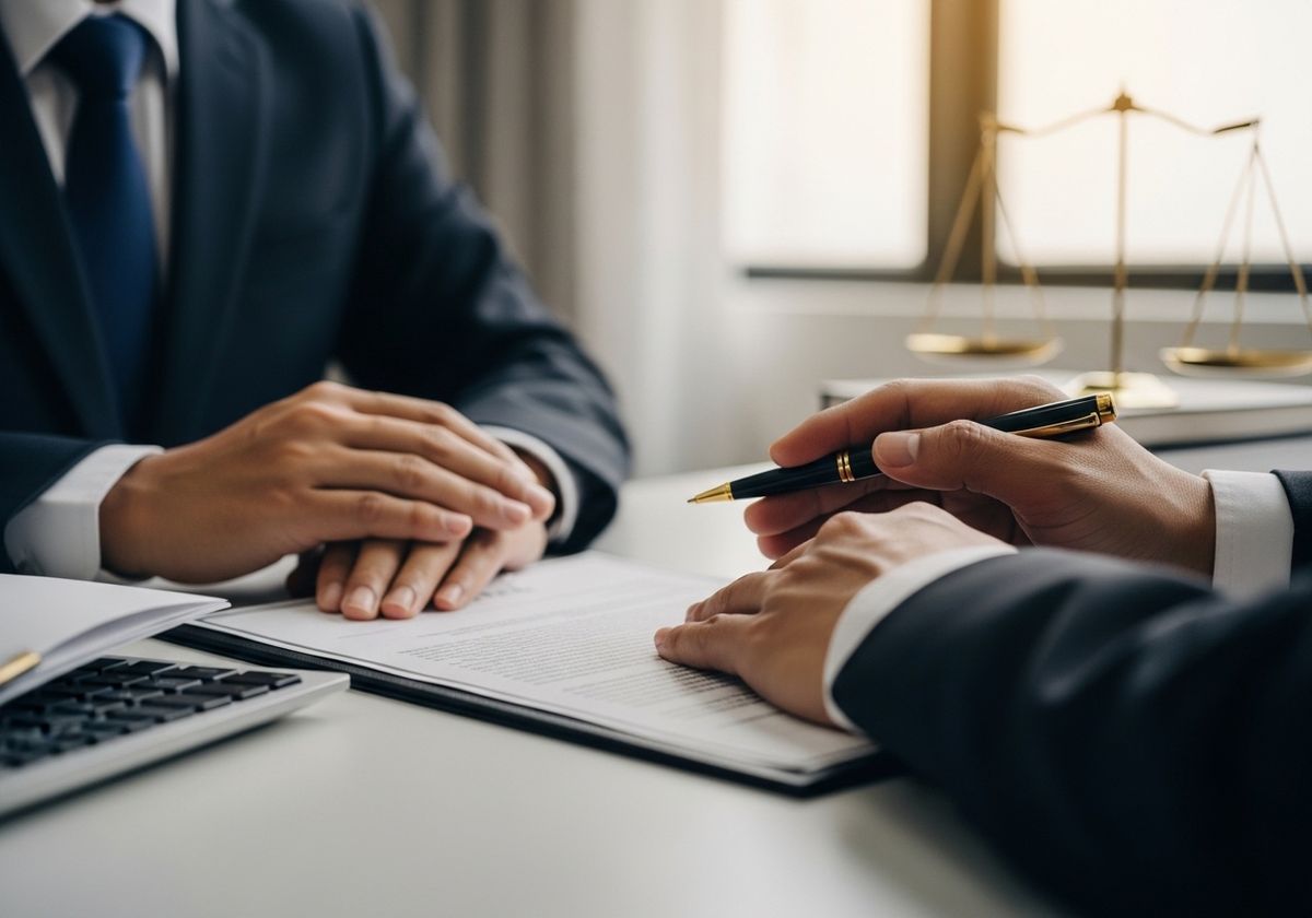 Legal consultation and document signing