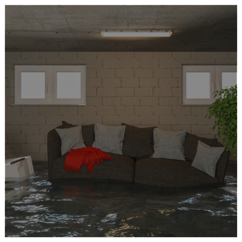 water damage.