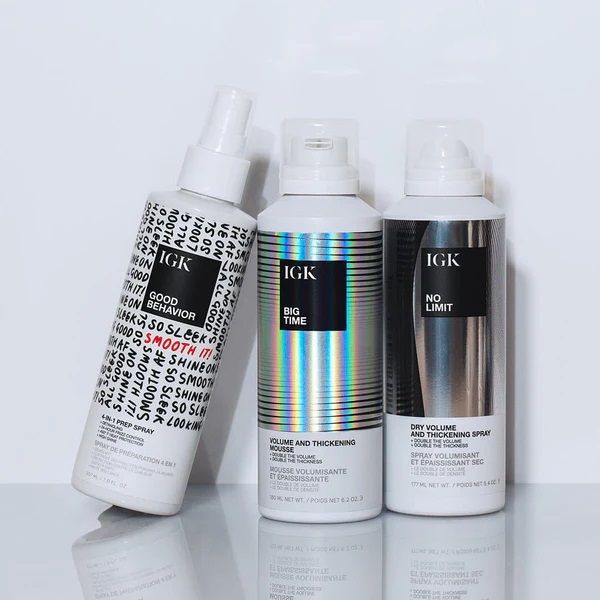 Volume and Thickening Collection - Your biggest, bounciest blowout! IGK: Volume For Days