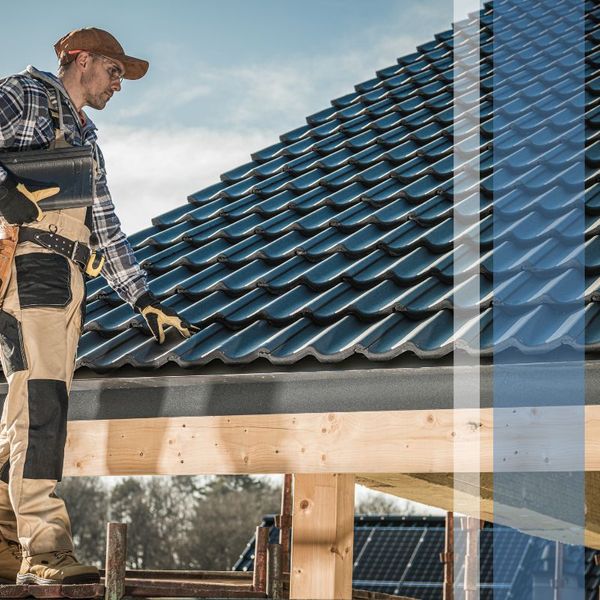 Arizona roofer inspecting a new roof