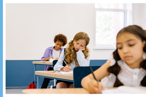 children bored in school 