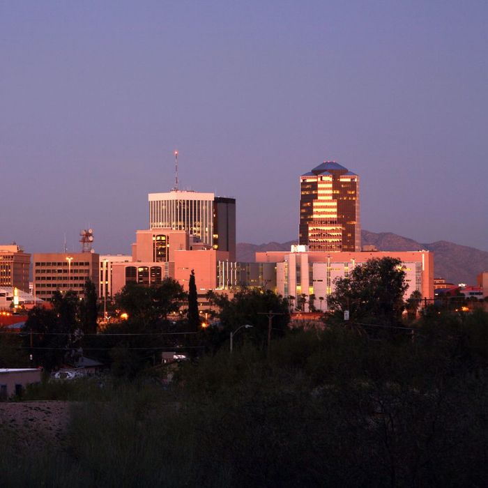 Tuscon, Arizona skyline