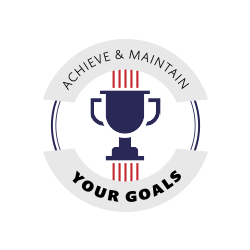 Achieve and Maintain Your Goals badge