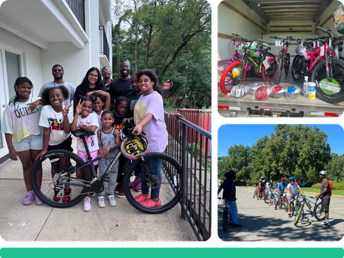 collage of non-profit youth and community events