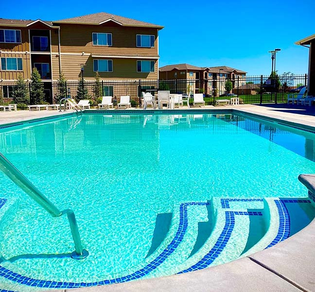 view of community pool